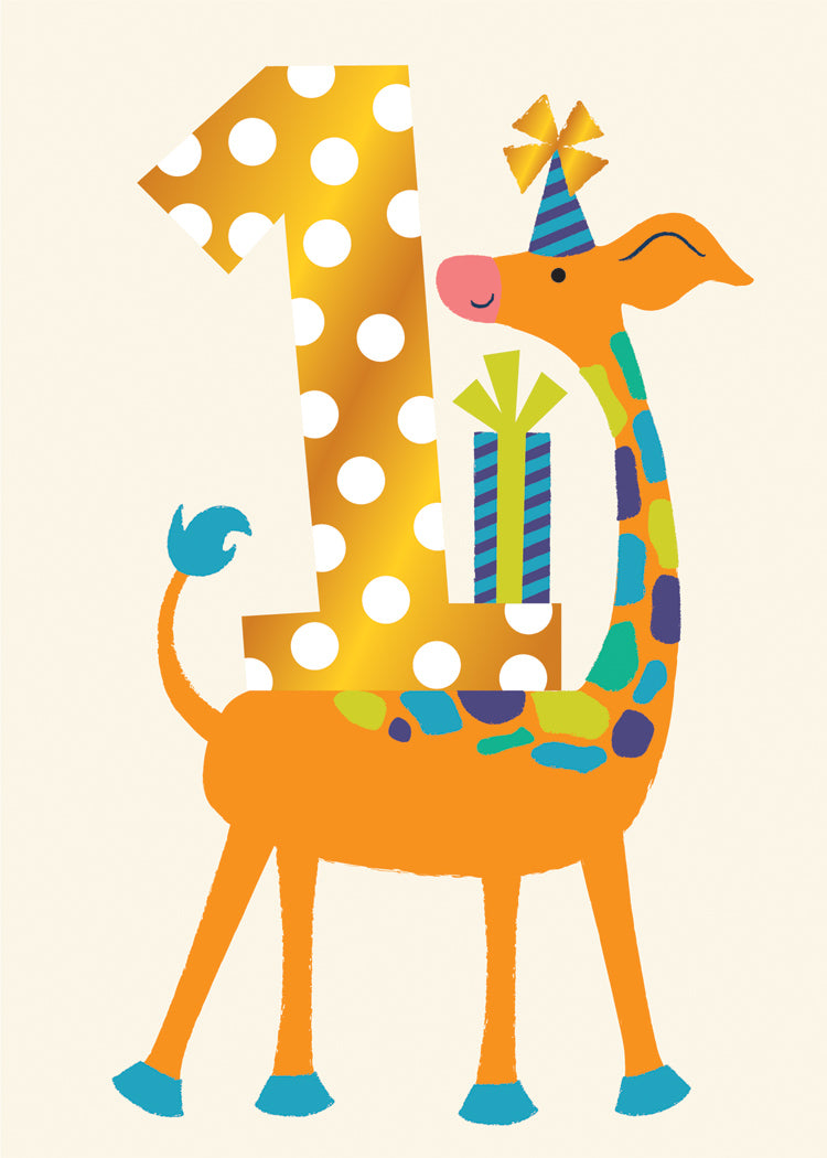 One-derful Greeting Card