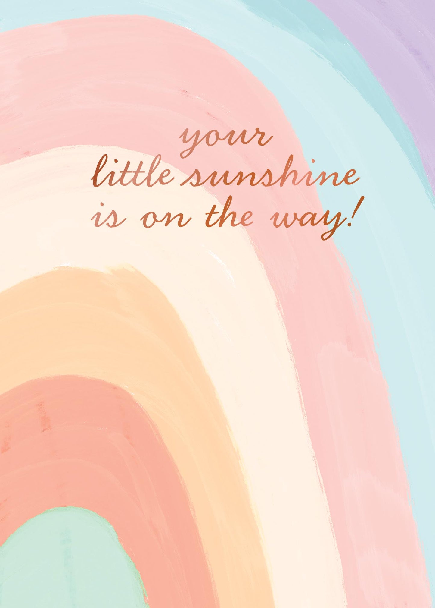 Rainbow of Joy Greeting Card