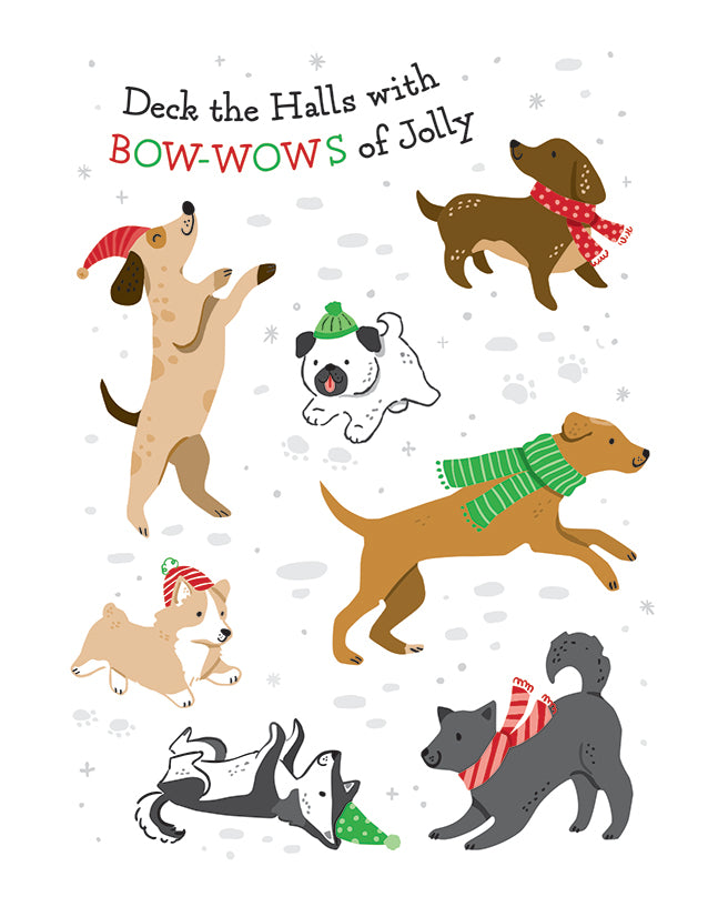 Dachshund with Antlers Greeting Card