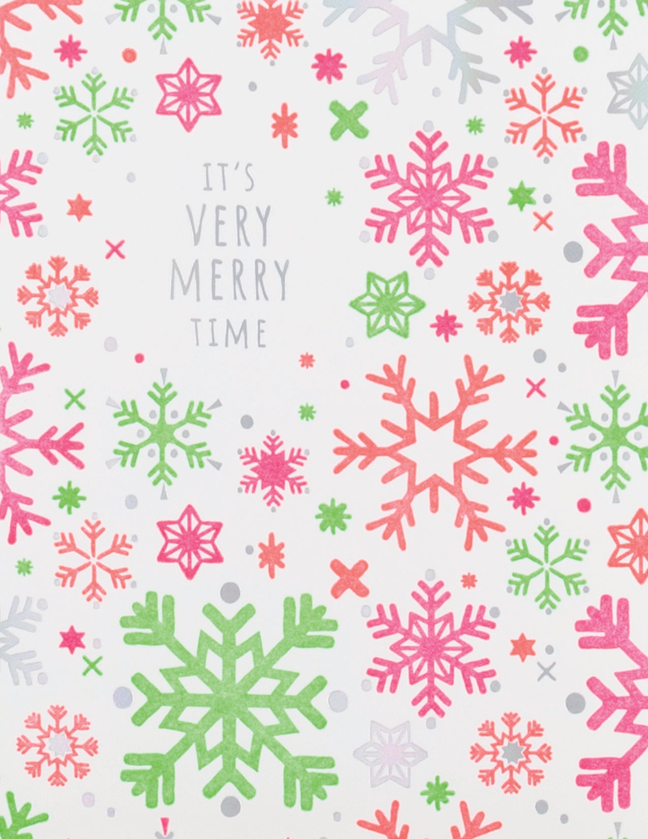 Snow For The Holidays Greeting Card