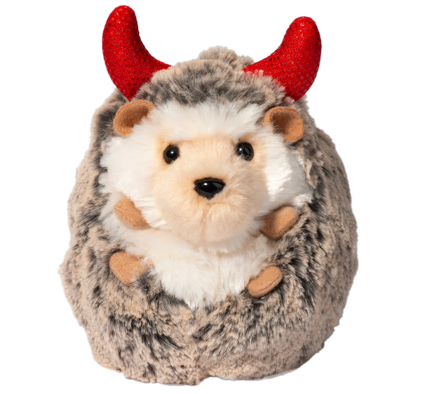 Spunky Hedgehog with Devil Horns
