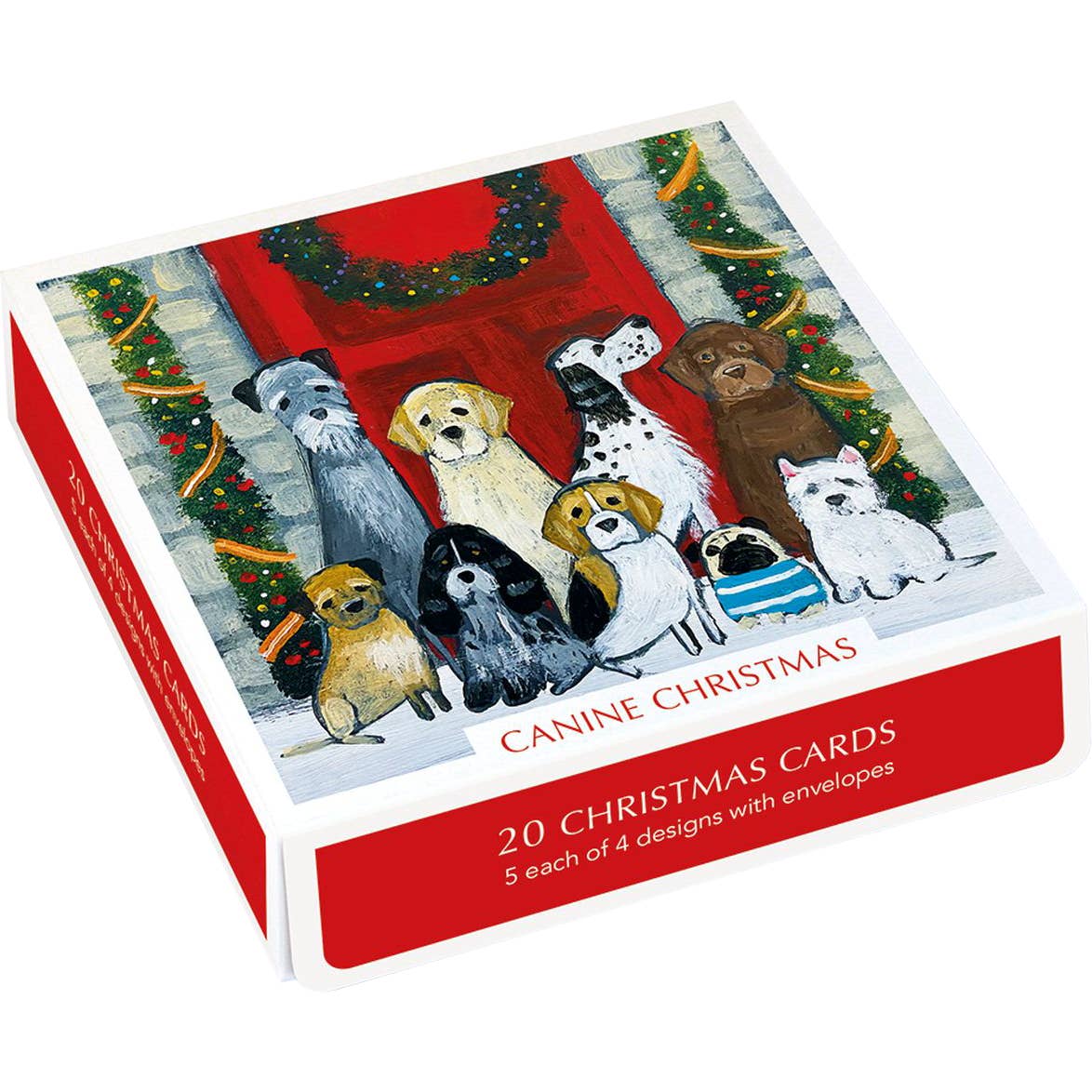 Boxed Christmas Cards 20 Canine Christmas