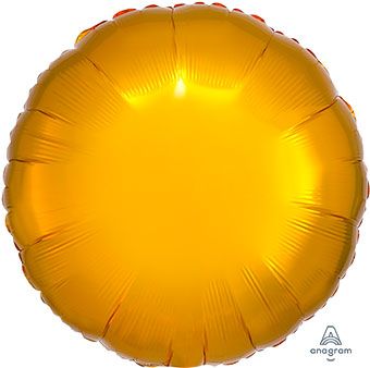 Solid Round Mylar Balloons