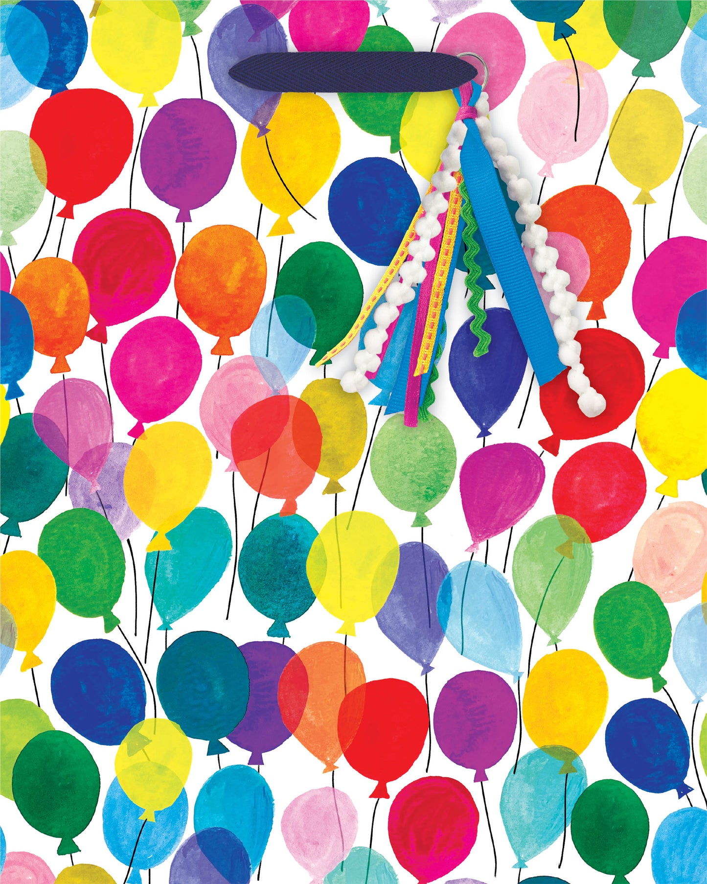Balloon Bash Medium Tote Bag