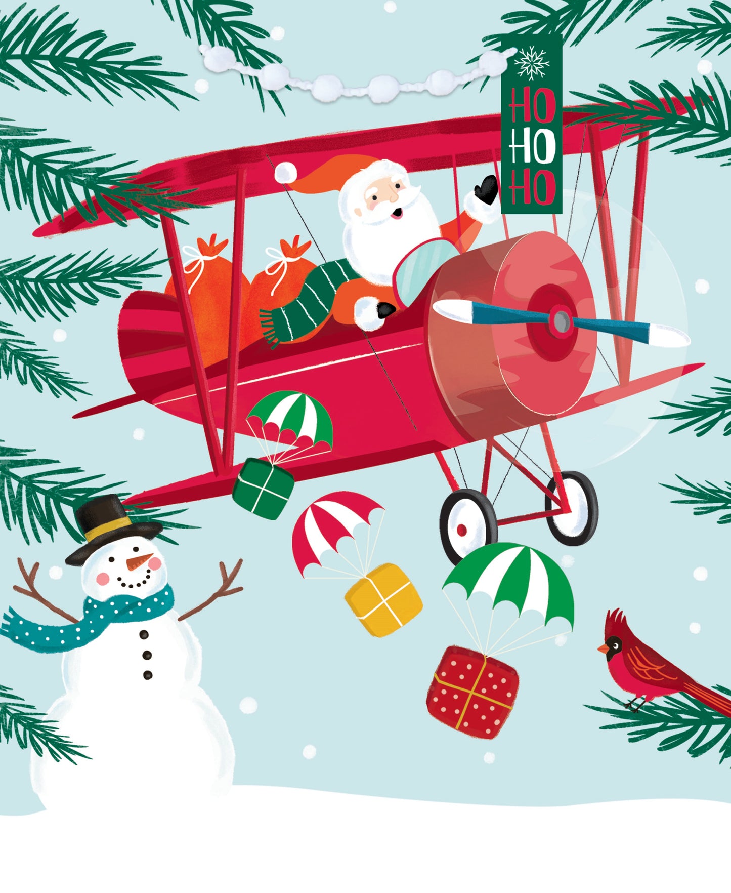 North Pole Characters Jumbo Bag