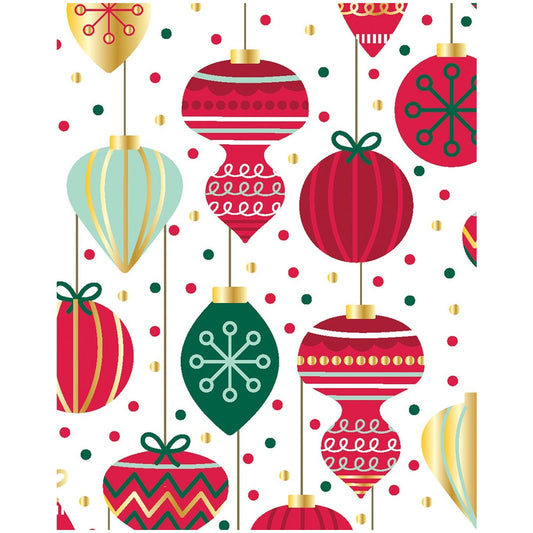 Happy Christmas Icons Tissue Paper
