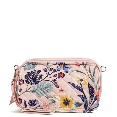 RFID All in One Crossbody Bag - Paradise Coral