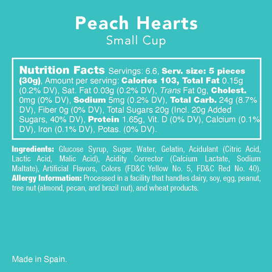 Peach Heart Gummies