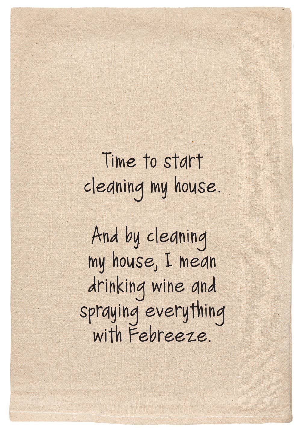 Time to Start Cleaning My House Febreeze Kitchen Tea Towels