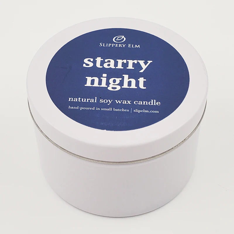 Starry Night Candle Tin