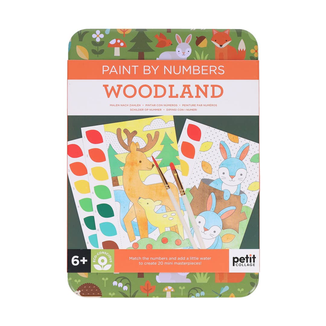 Paint By Numbers: Woodland
