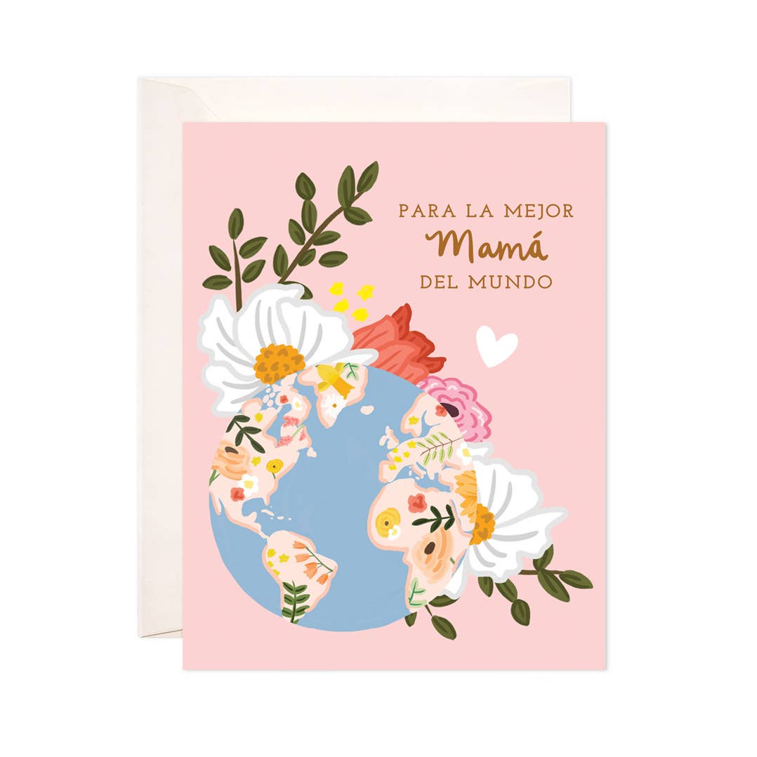 La Mejor Mamá Greeting Card - Spanish Mother's Day Card