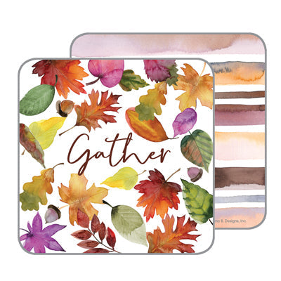 Enchanted Harvest Holiday Paper Coasters- Enchanted Harvest