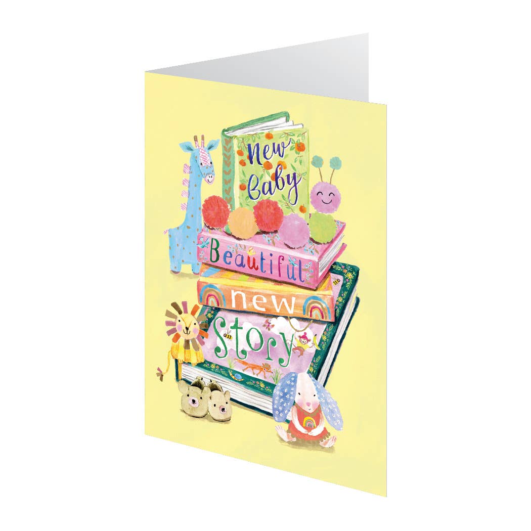 Baby Bookstack Petite Card Single