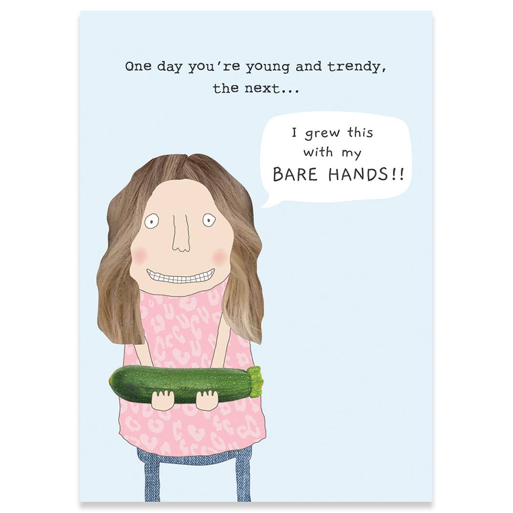 Bare Hands Birthday Greeting Card