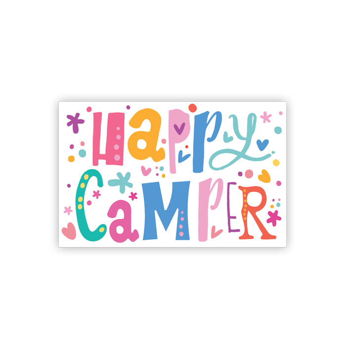Happy Camper Summer Vibes Camp Postcards