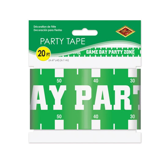 Game Day Party Zone Party Tape