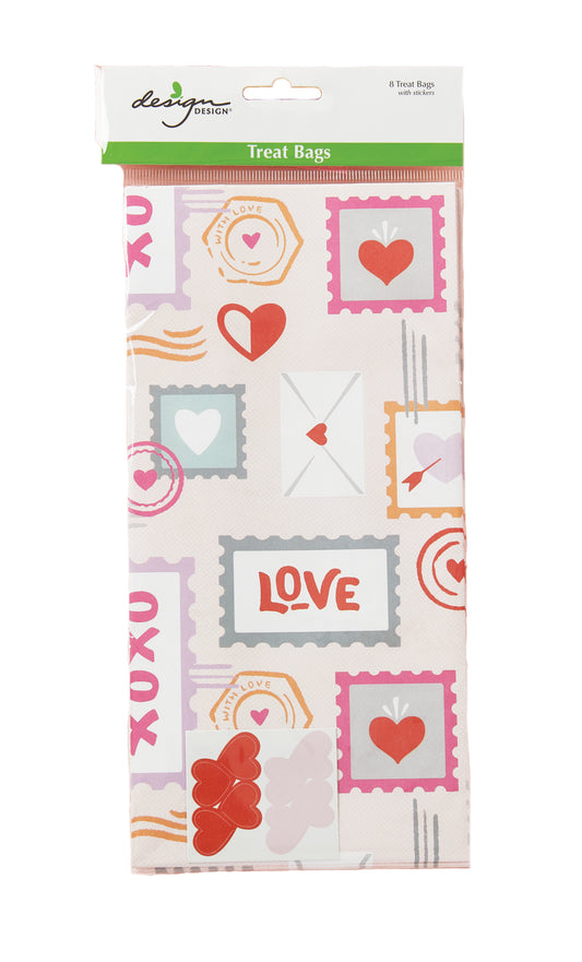 Love Letters Papers Treat Bags