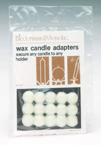 Wax Candle Adapter Pellets - Case of 12
