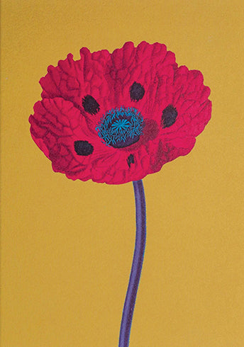 POPPY Blank Greeting card