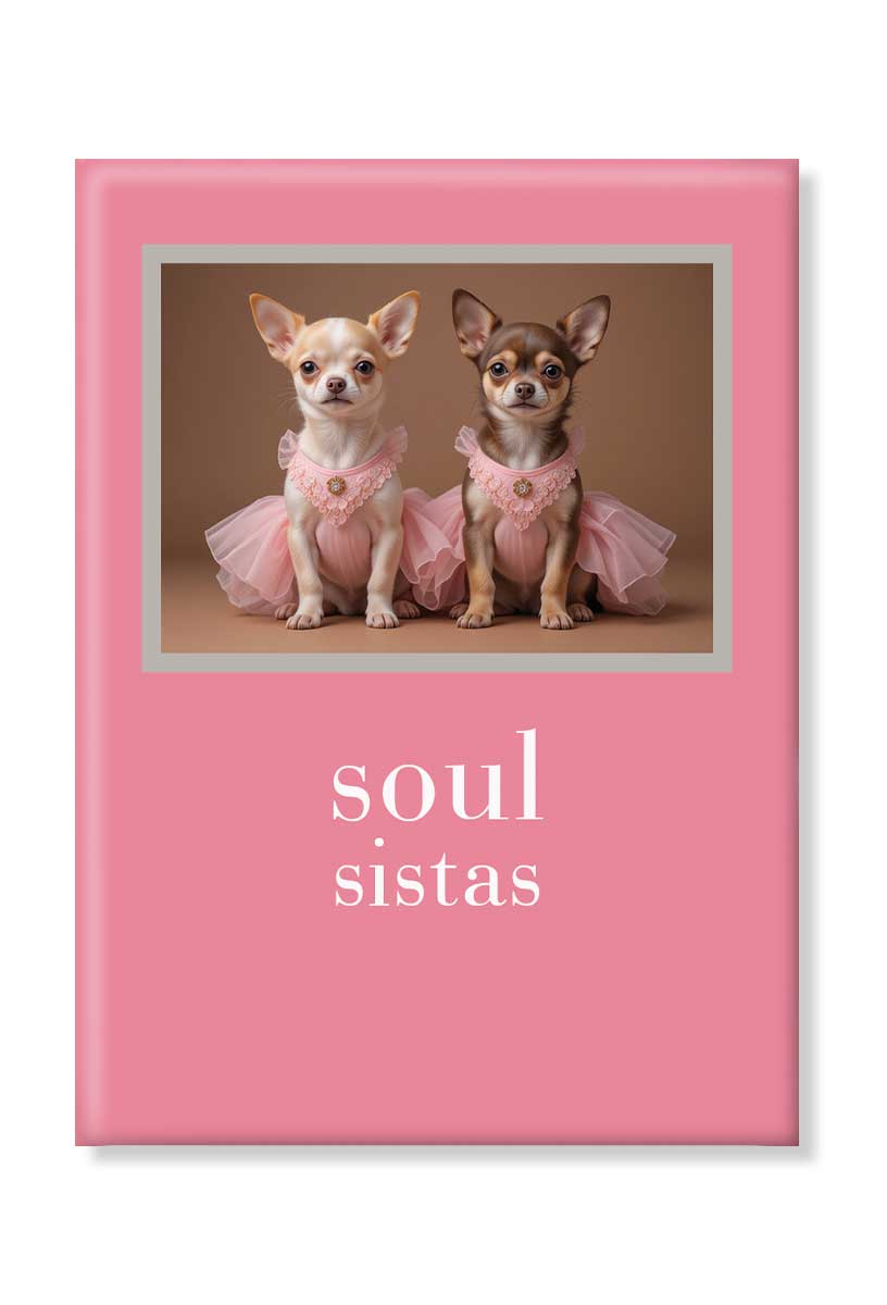 Chihuahuas in Tutus magnet