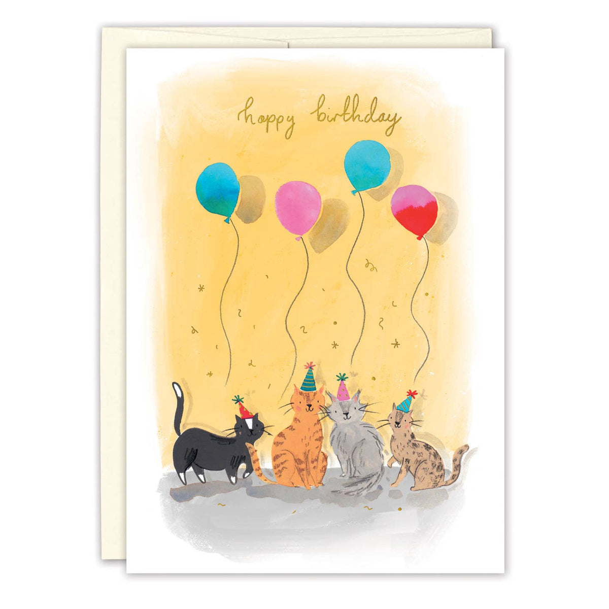 Party Cats Greeting Card