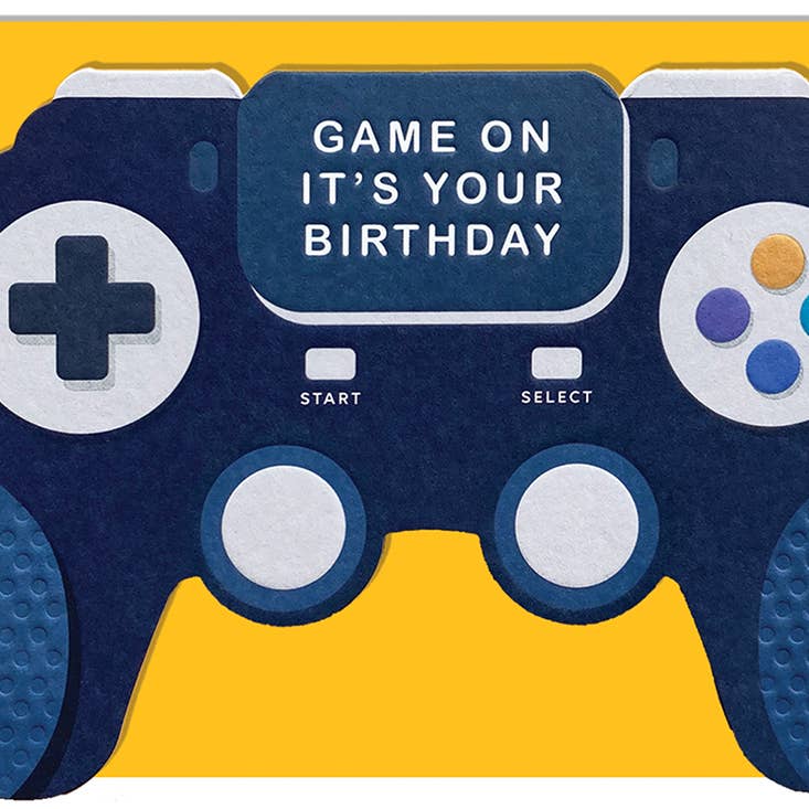 Gaming Birthday Greeting Card