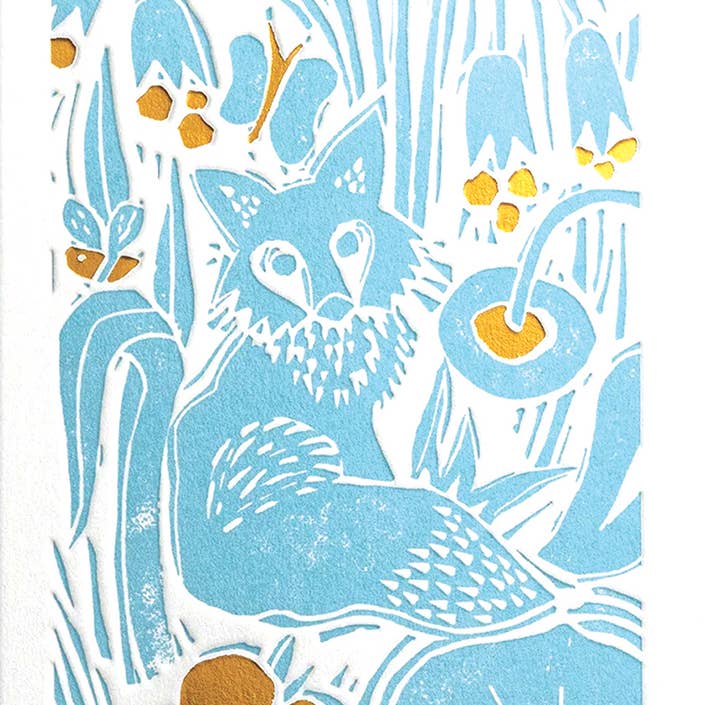 Fox Blank Greeting Card