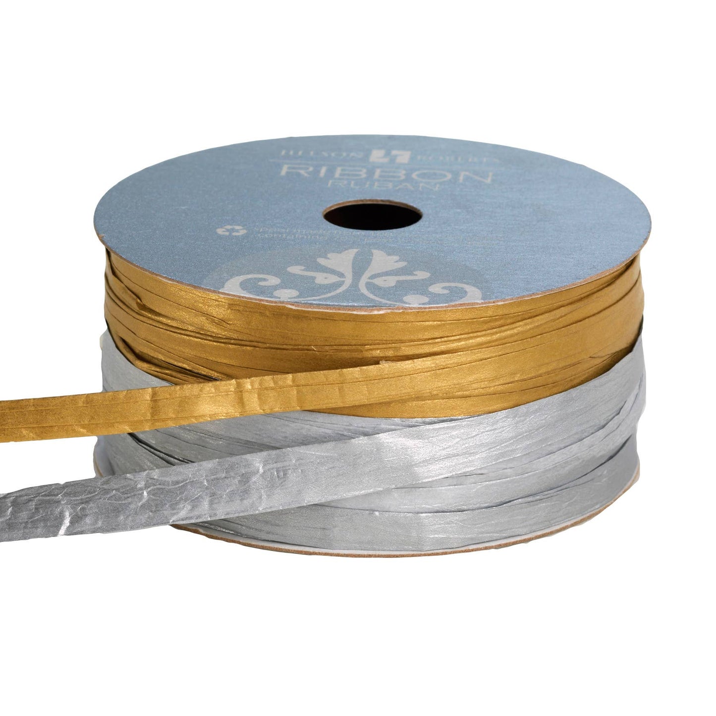 Gold / Silver Ribbon - Paper Raffia