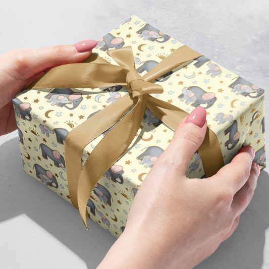 Baby Elephants - Gift Wrap Rolls