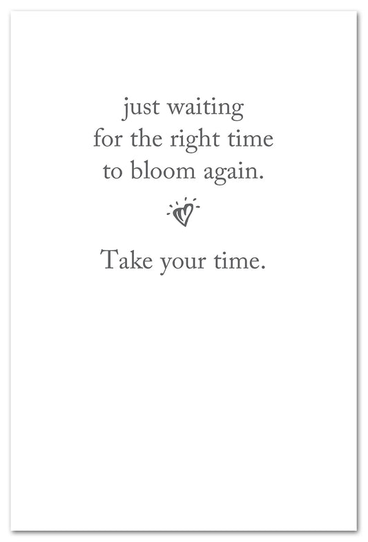 Floral Arrangement card