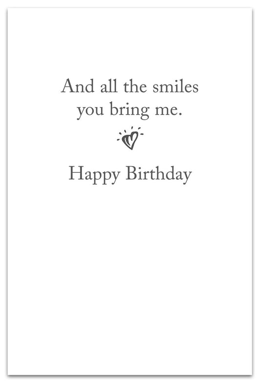 Smiling Fallow Deer card