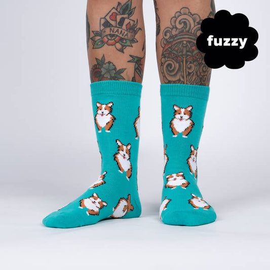 Nothin' Butt Corgis Crew Socks