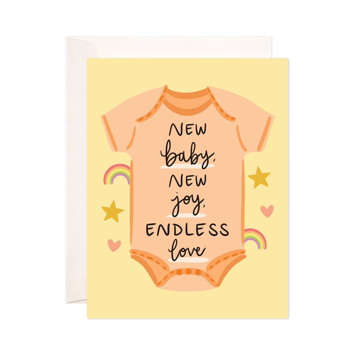 Endless Love Greeting Card - New Baby Card