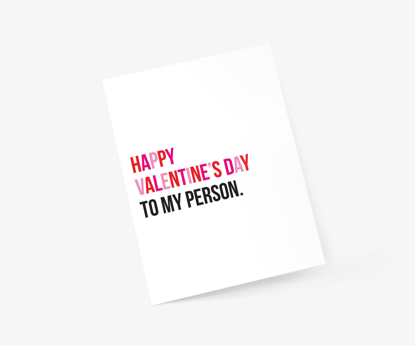 To My Person - Valentine's Day Card