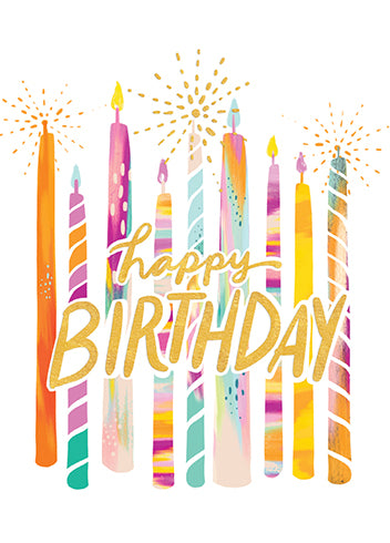 COOL CANDLES Birthday Cards