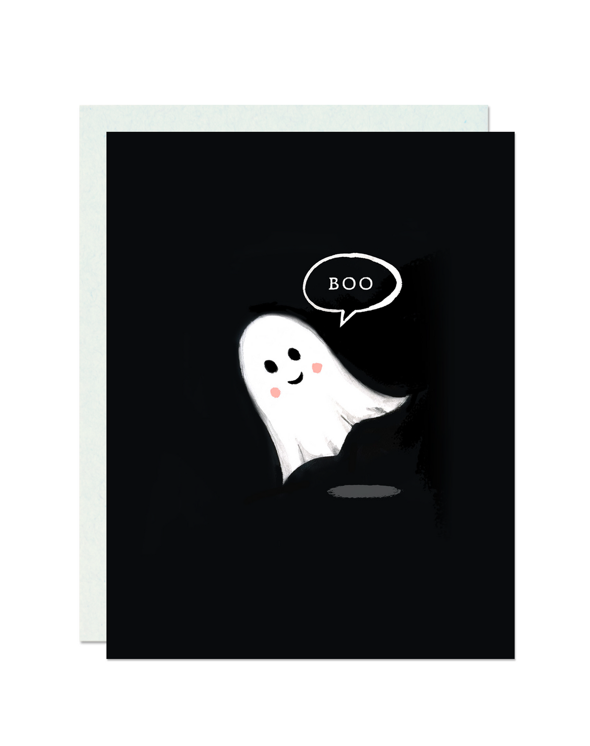 Boo Greeting Card