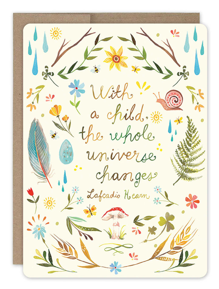 Whole Universe Baby Card