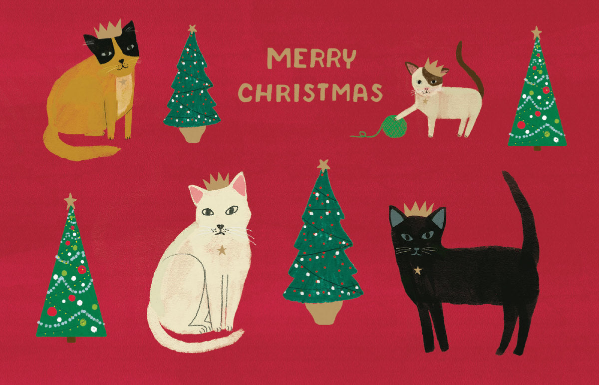 Merry Cats with Hats