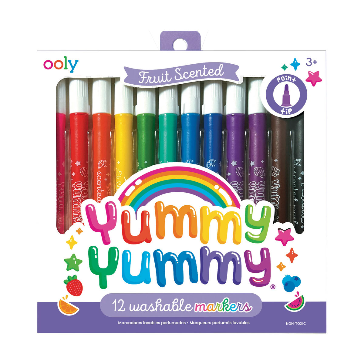 Yummy Yummy Scented Markers - Set of 12