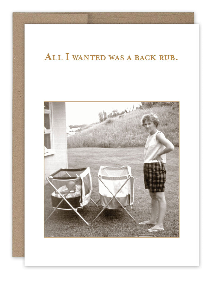 All I Wanted What A.... Funny Greeting Card