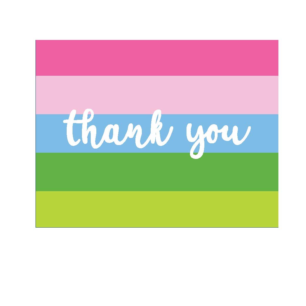 Thank You Foldover Notes