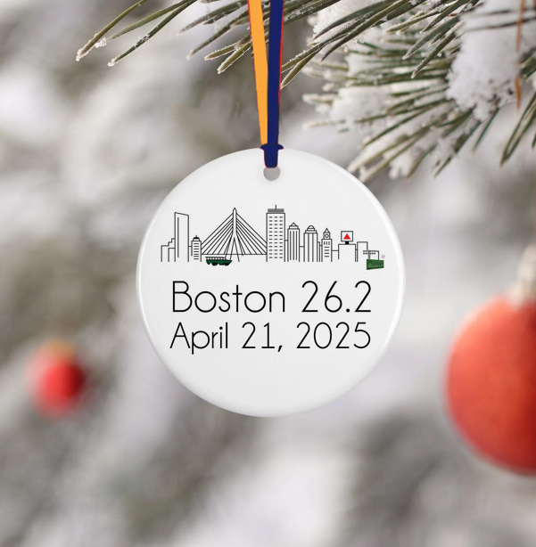 Boston 26.2, Marathon Ornament (NO DATE)