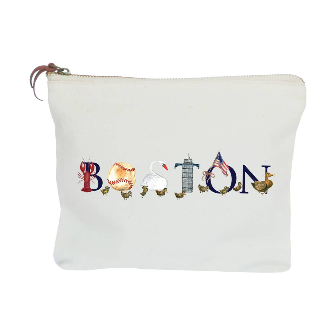 Boston Zipper Pouch Large