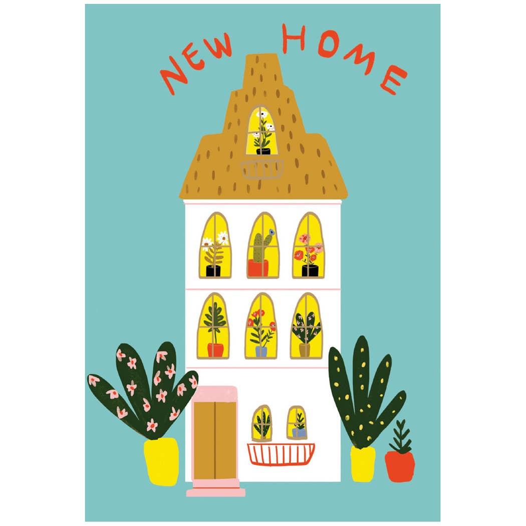 Tall House Petite Card Single
