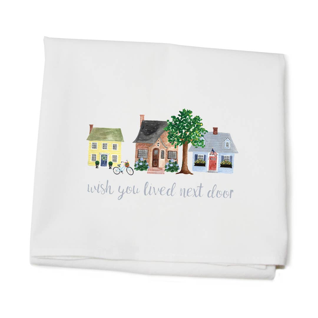 Lived Next Door Flour Sack Towel