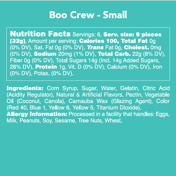 Boo Crew Gummy Candy