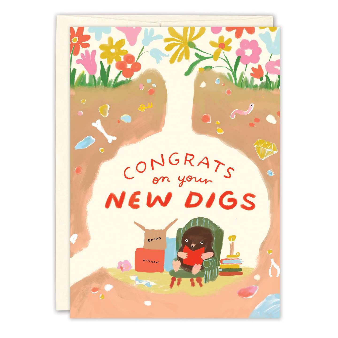 New Digs New Home Card
