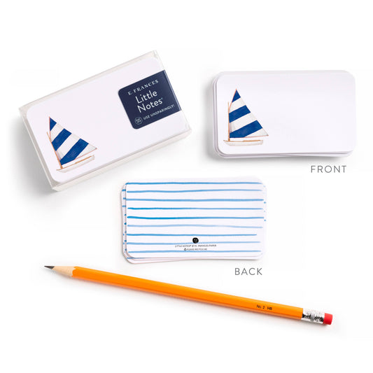 Sailboat Little Notes® NEW 55 Count