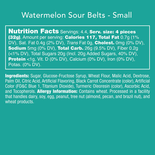 Watermelon Sour Belt Candy